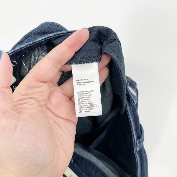 Kate Spade Saturday The Skinny Jean Medium Wash Size 24 Denim Low Rise Cotton - Picture 7 of 11